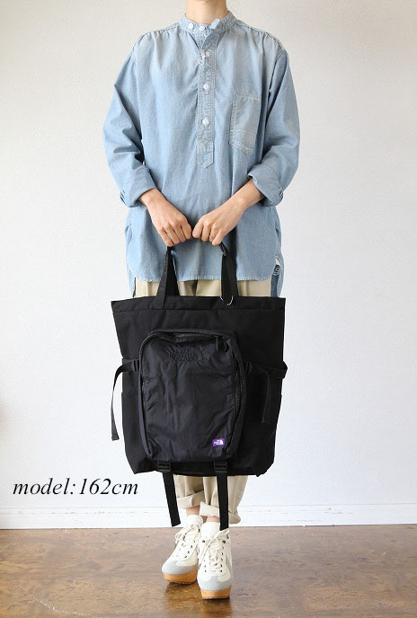 THE NORTH FACE PURPLE LABEL(ザ・ノースフェイスパープルレーベル)CORDURA Nylon Tote Bag(K)