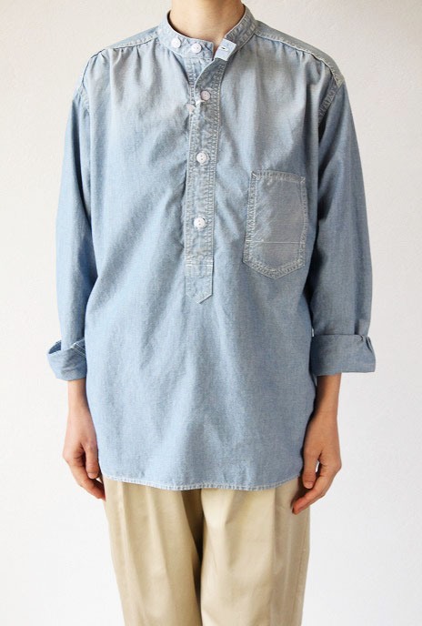 DU TANGO スタンドカラーワークシャツ | skisharp.com