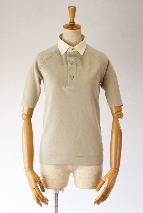 リラクス ラグランポロニット リラクス ラグランポロニット