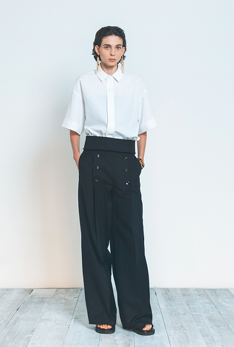 THE RERACS(ザ・リラクス)パーフェクトシャツTHE PERFECT SHIRT SHORT SLEEVE(WT)