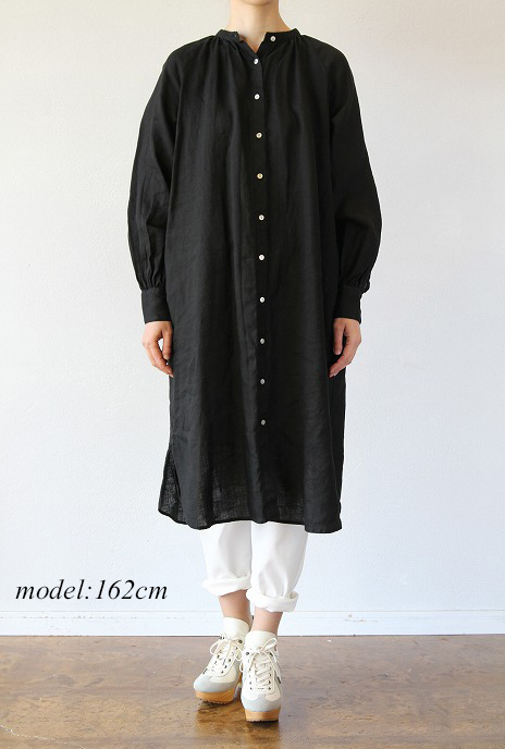 si-si-si comfort(スースースー)チュニックブラウス(BK)