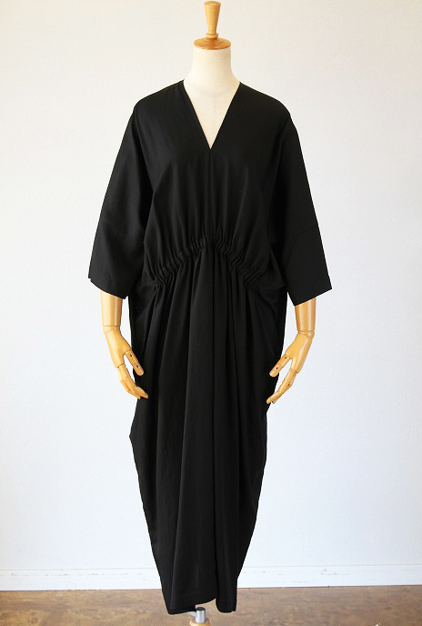 Si-HIRAI(スーヒライ)レクタングルドレスRECTANGLE DRESS(BK)
