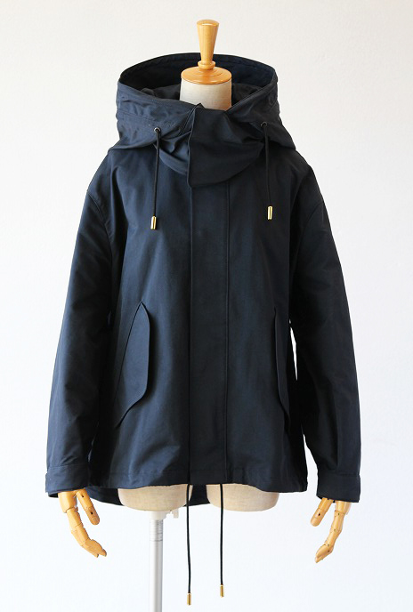THE RERACS(ザ・リラクス)ルーズショートモッズコート ブルーグリーン