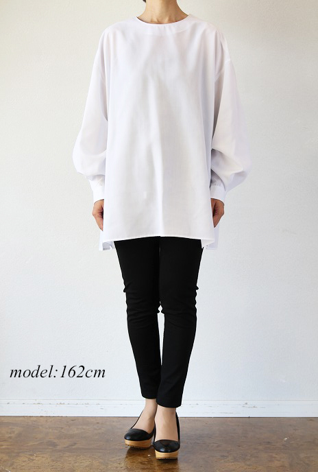 THE RERACS(ザ・リラクス)サイドジッププルオーバーシャツSIDE ZIP PULLOVER SHIRT(WT)