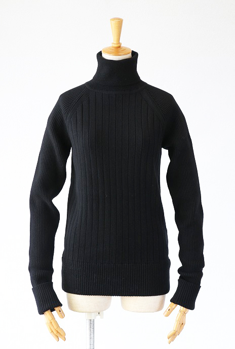 THE RERACS(ザ・リラクス)タートルネックプルオーバーニットTURTLE NECK PULLOVER KNIT(BK)