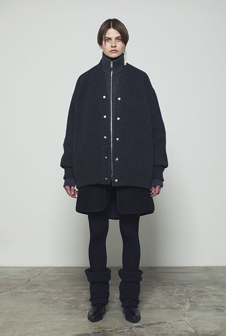 THE RERACS(ザ・リラクス)スナップボタンニットカーディガン