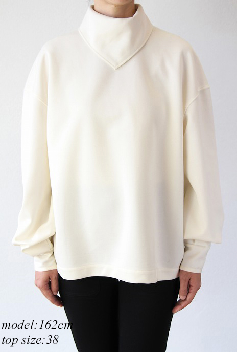 THE RERACS(ザ・リラクス)スカーフカラープルオーバーSCARF COLLAR PULLOVER(EC)