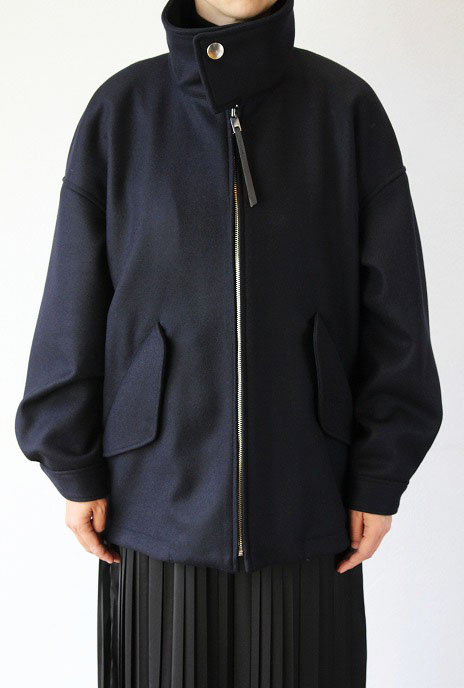 THE RERACS(ザ・リラクス)ハイネックハリントンジャケットHIGH NECK HARRINGTON JACKET(DNV)