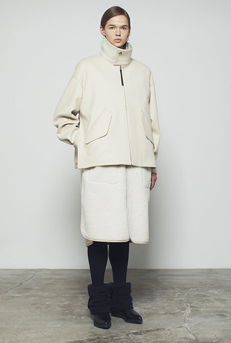 THE RERACS(ザ・リラクス)ハイネックハリントンジャケットHIGH NECK HARRINGTON JACKET(LBG)