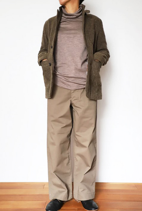 tannossa(タンノッサ)ウールタートル(BEIGE)